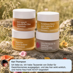 Das komplette System für reife Frauenhaut
